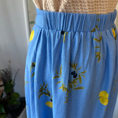 Pink Martini // La Maida Skirt Blue
