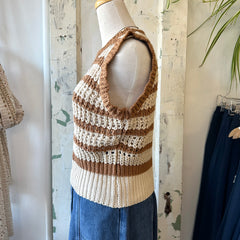 Pink Martini // Cartwright Sweater Brown