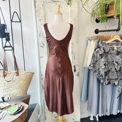 Late by Pink Martini // Aurora Dress Brown
