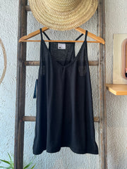 Salt Shop // Yara Tank Top Black