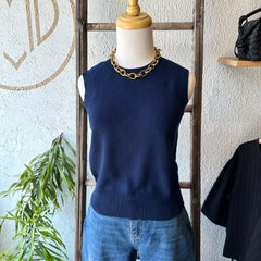 Gentle Fawn // Skylar Knit Top Navy
