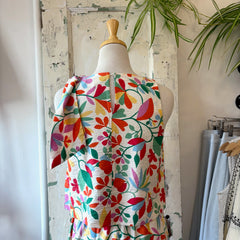 Compania Fantastica // Lotto Bright Floral Print Top