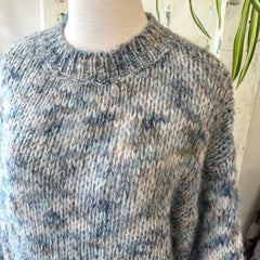 Indi & Cold // Blue Melange Sweater