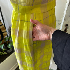 Ferris // Dream Summer Skirt Yellow Plaid