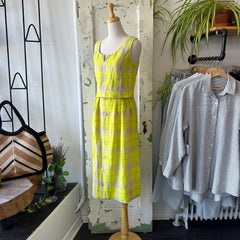 Ferris // Box Tank Yellow Plaid