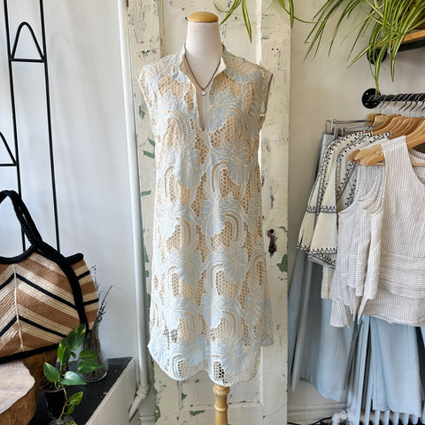 Dagg & Stacey // Fraser Dress Blue Eyelet