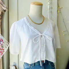 Gentle Fawn // Jessa Top White