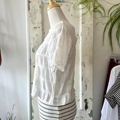 Mus and BomBon // Bruma Blouse White