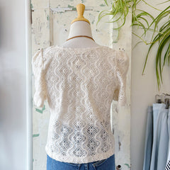 Louizon // Atome Crochet Top