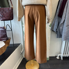 Pink Martini // Nadia Full Pants Brown