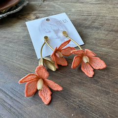 This Ilk // Tiare Earrings Coral