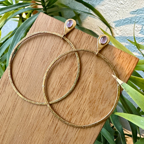 Lissa Bowie // Ouija Hoops w Stone