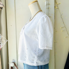 Gentle Fawn // Jessa Top White