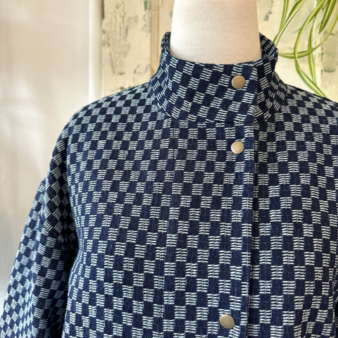 Dagg & Stacey // Noor Jacket Indigo Check