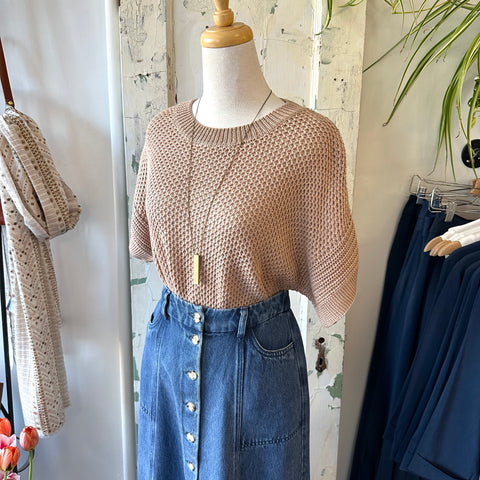 Pink Martini // Gerda Sweater Taupe