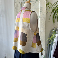 Eve Gravel // Nikki Top Yellow Gold