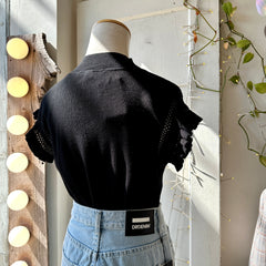 Melissa Nepton // Zowie Top Black