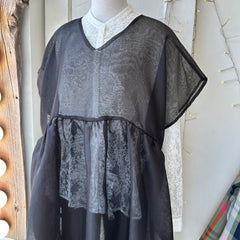 Noemiah // Tulip Dress Black Silk