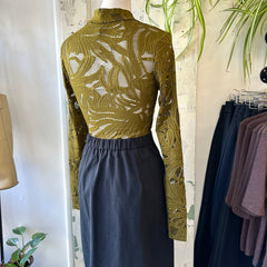 Minus // Lovena Long Sleeve Top Green