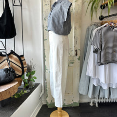 Pink Martini // Mallory Denim White