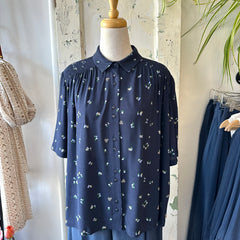 Des Petits Hauts // Elais Blouse Blueberry