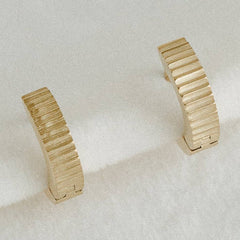 Petite Gold  // Aria Hoops