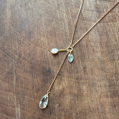 Hailey Gerrits // Brisa Necklace Green Amethyst