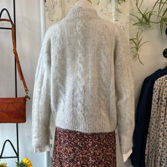 Des Petits Hauts // Alonzo Fluffy Cable Mock Neck
