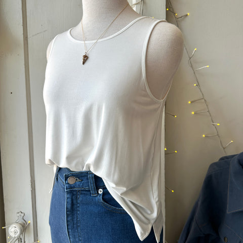 Gentle Fawn // Diana Tank White