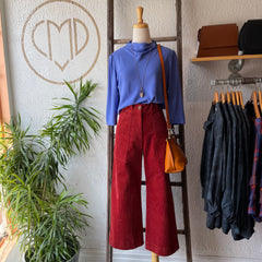 Jennifer Glasgow // Maeve Top Cornflower Blue