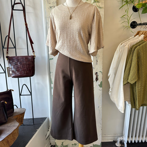 Pink Martini // Nadia Pants Brown