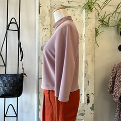 Eve Gravel // Iset Top Dusty Pink