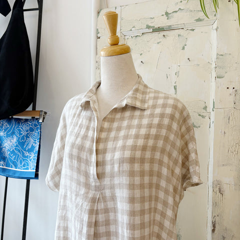 Naïf // Isabeth Dress Oat/White