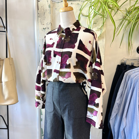 Eve Gravel // Danny Shirt Beetroot