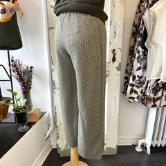 Indi & Cold // James Pants Military Green Check