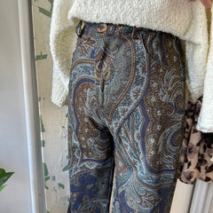 Astrid // Farah Pant Navy Paisley