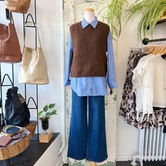 Yoga Jeans // Lily Wide Leg Heritage Blue High Rise