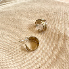 Hawkly // Element Earrings Bronze