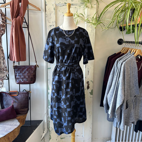 Dagg & Stacey // Calloway Dress Black/Indigo
