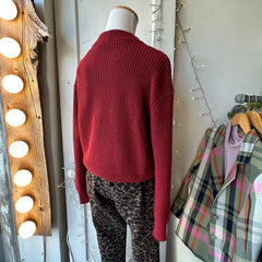 Minimum // Mikala Cotton Pullover Merlot
