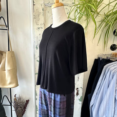 Eve Gravel // Neville Top Black