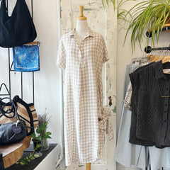Naïf // Isabeth Dress Oat/White