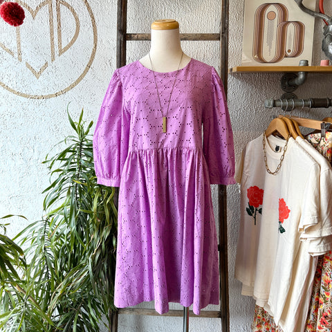 Birds of North America // Bluebonnet Dress Ube