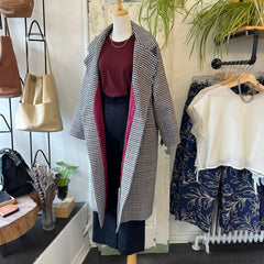 Marigold // Ariane Coat Houndstooth