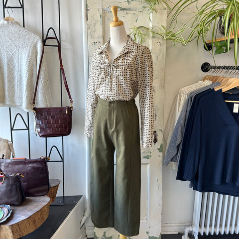 Dagg & Stacey // Kit Seamed Pants Sea Kelp