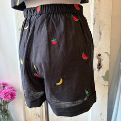 Compania Fantastica // Fruit Salad Shorts Black