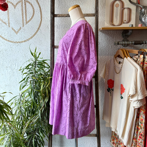 Birds of North America // Bluebonnet Dress Ube