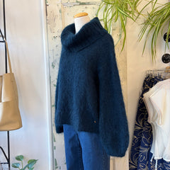 Des Petits Hauts // Chalma Blue Turtleneck