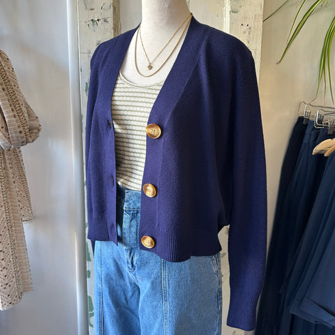 Pink Martini // Hampton Cardi Navy
