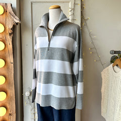 Gentle Fawn // Idris Striped Sweater Ash